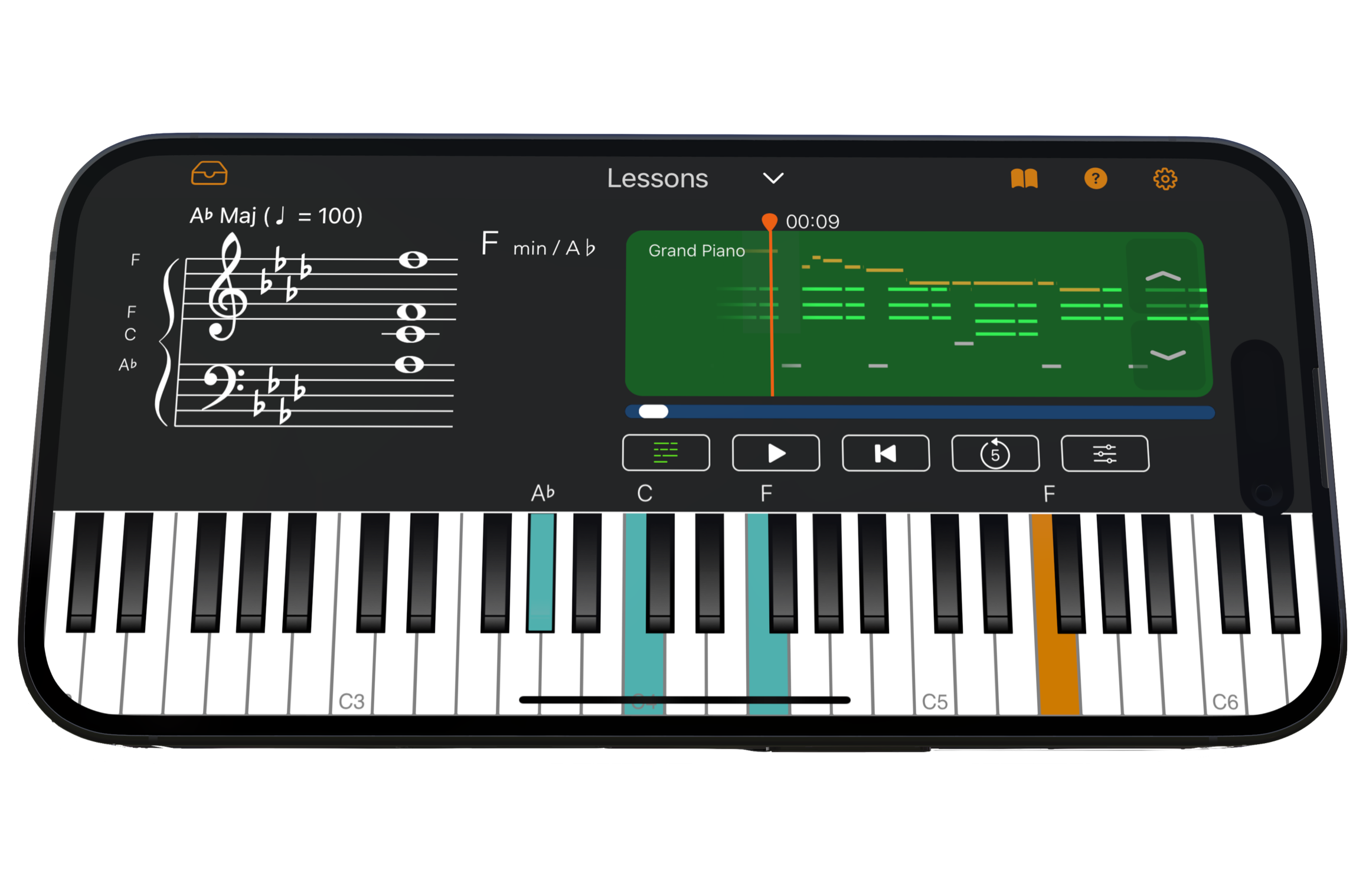 Chordio Music At Your Own Pace Workspace